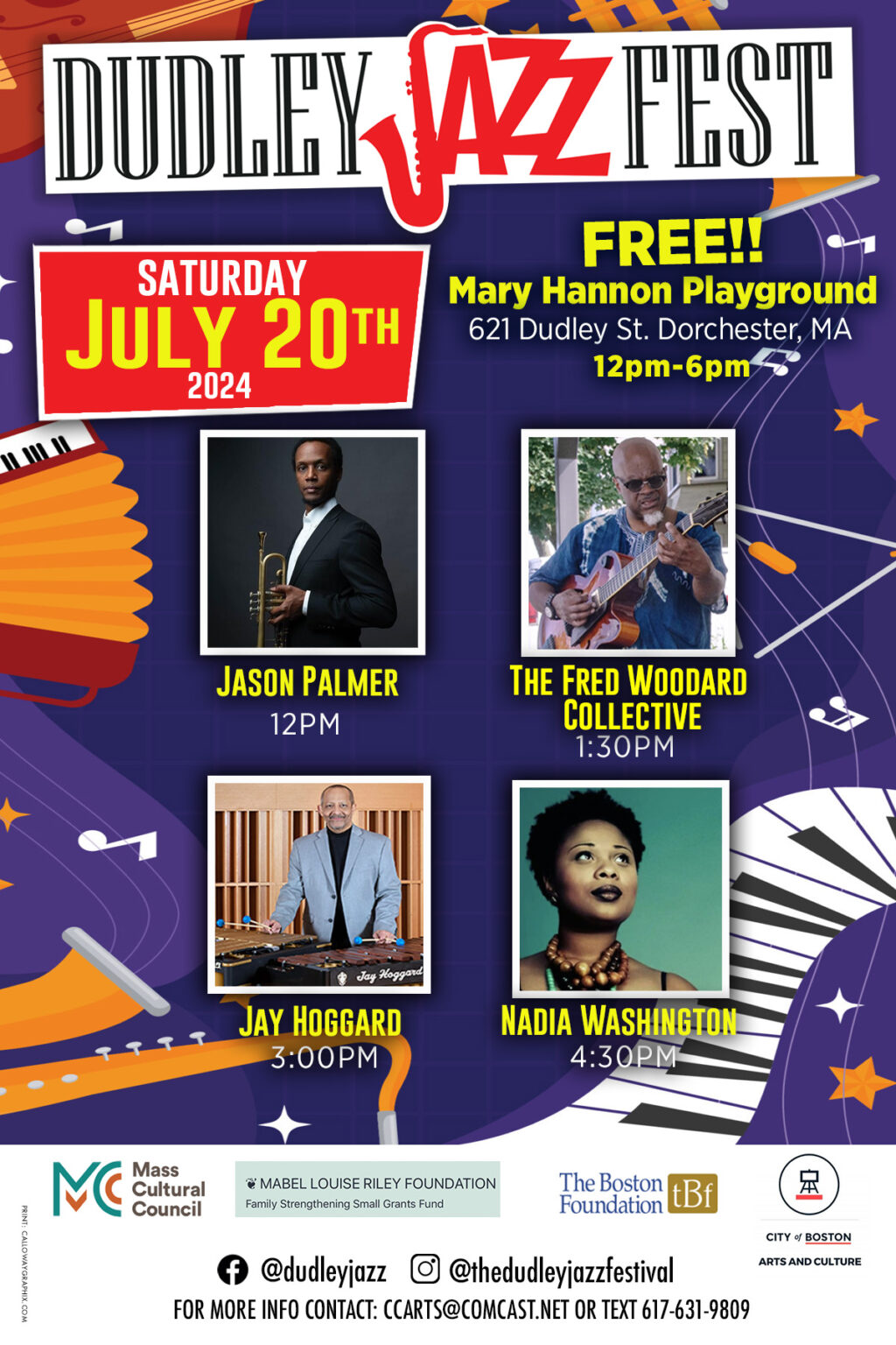 Dudley Jazz Fest – presented by Creative Cultural Arts, Inc.